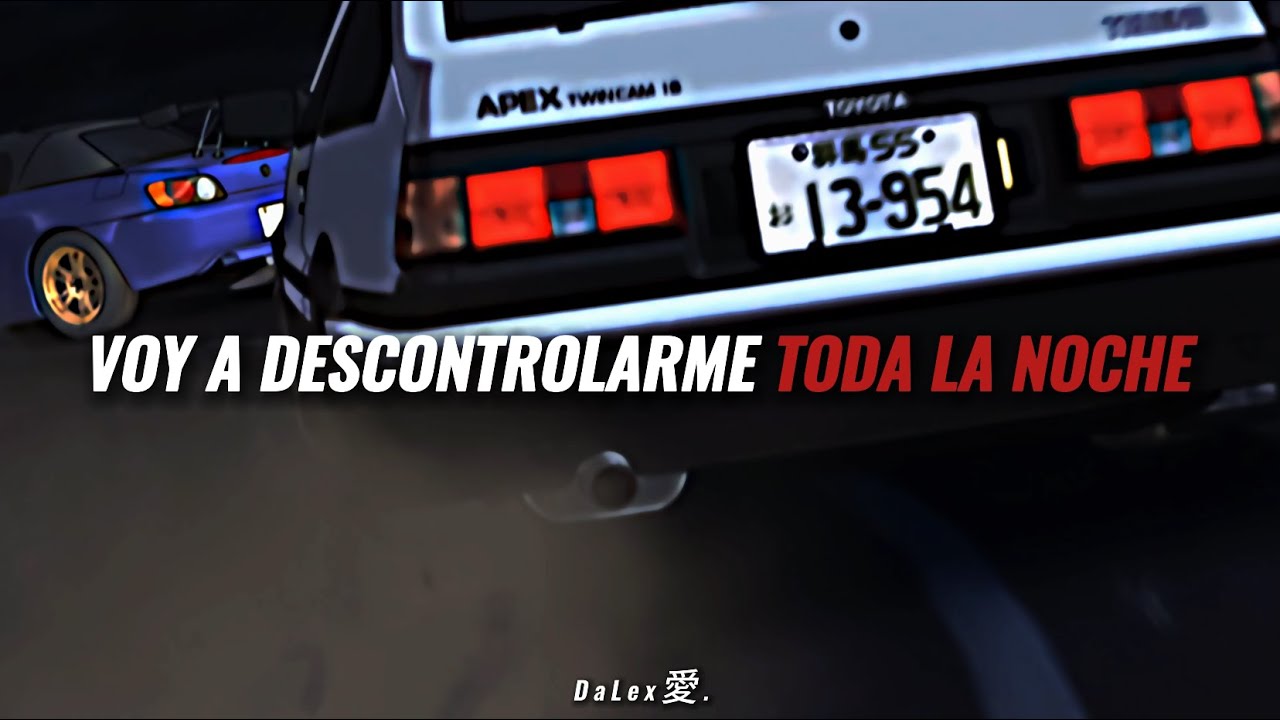 [AMV INITIAL D] 1.2.3.4 FIRE! | Dejo [Sub. Espa&ntilde;ol // Lyrics] || Eurobeat