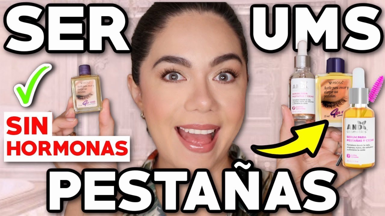SERUMS PARA PESTAÑAS ECONÓMICOS ✅ PROSA VS AND COSMETICS | MARIEBELLE COSMETICS
