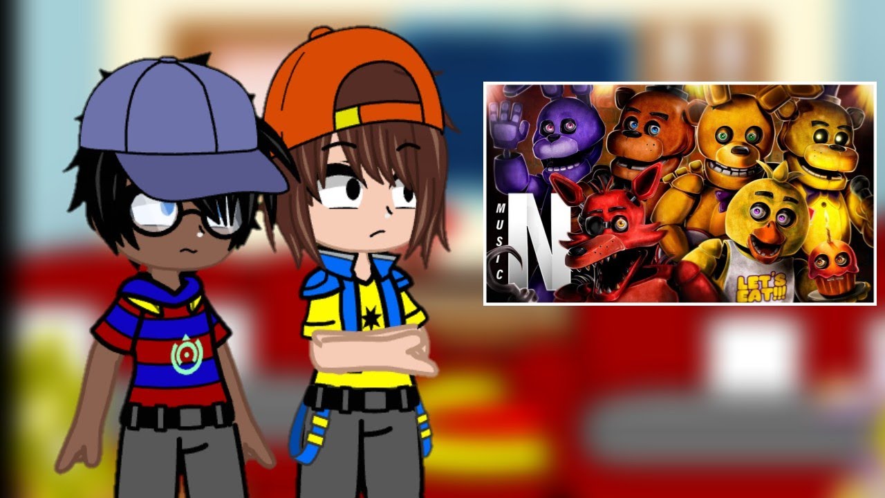 Fnaf Into The Pit reagindo ao rap:O Homem de roxo|Neko