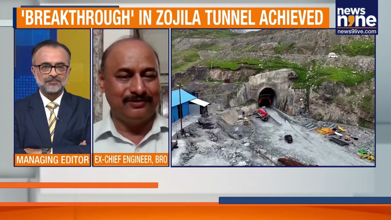 Zojila Tunnel Breakthrough! Kashmir-Ladakh All-Weather Link Moves Closer To Reality