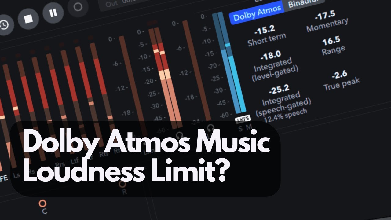 Why Does Dolby Atmos Music Have a Loudness Limit?