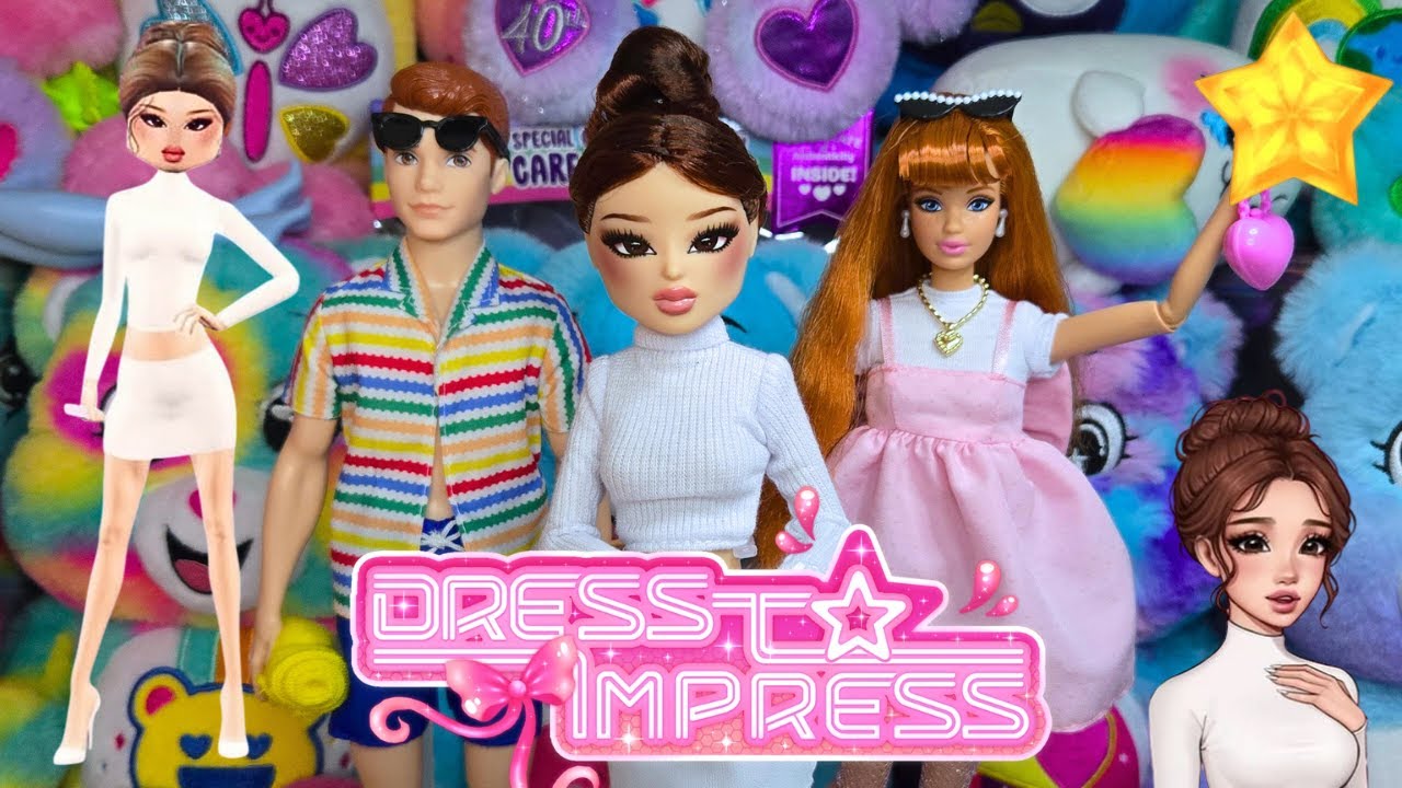 Opening the First Ever Dress to Impress Doll!!! Lana the Nail Tech Doll Unboxing