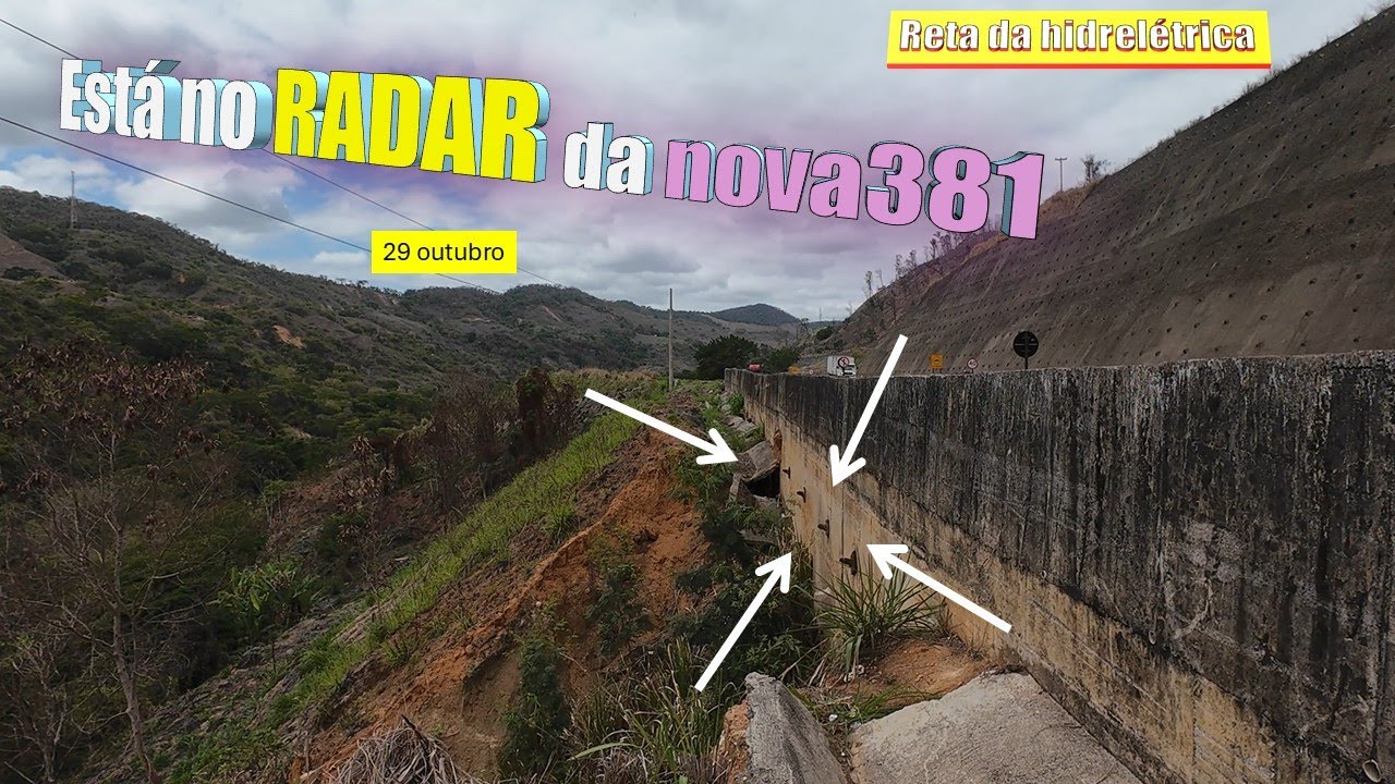 [BR-381] ⛔️ COLAPSO a vista. V&iacute;deo SURPREENDEDOR. Passando a r&eacute;gua em TUDO