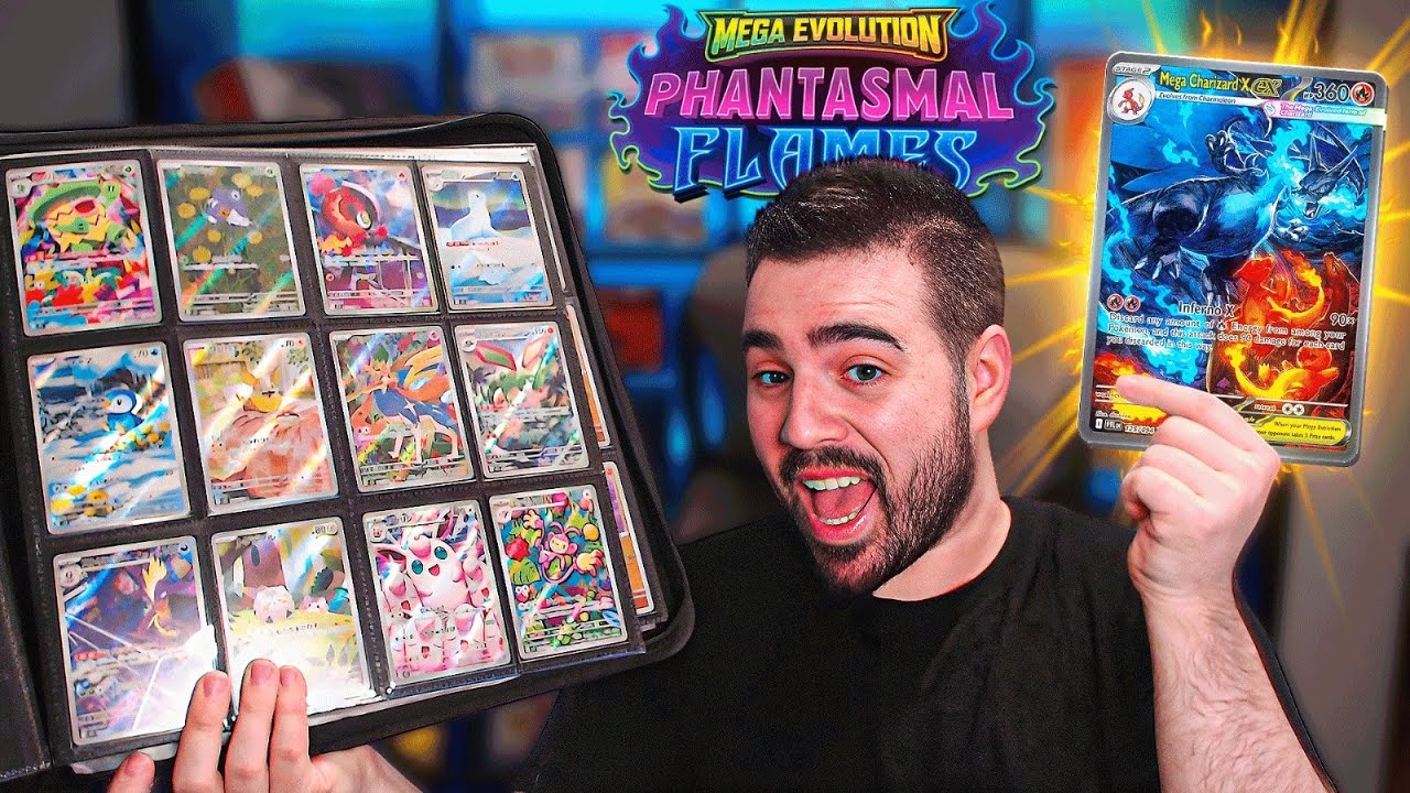 Apertura + Completando Phantasmal Flames 🔥 Pokémon TCG