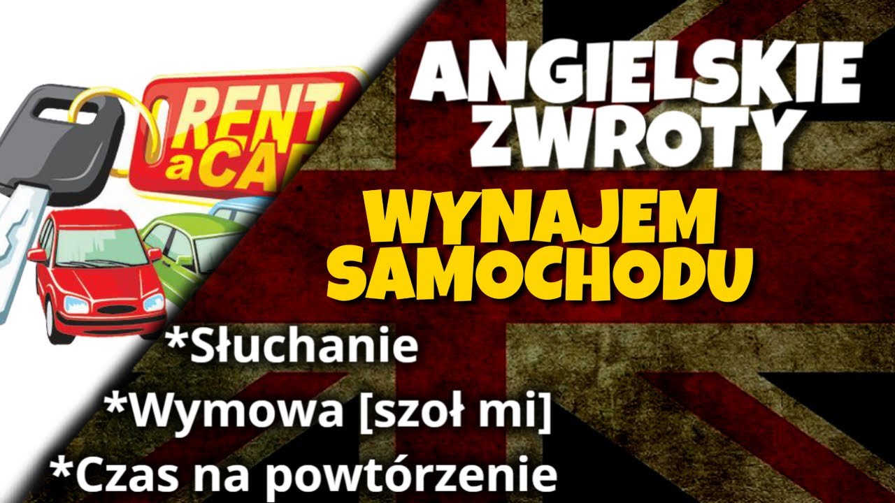 Wynajem samochodu po angielsku