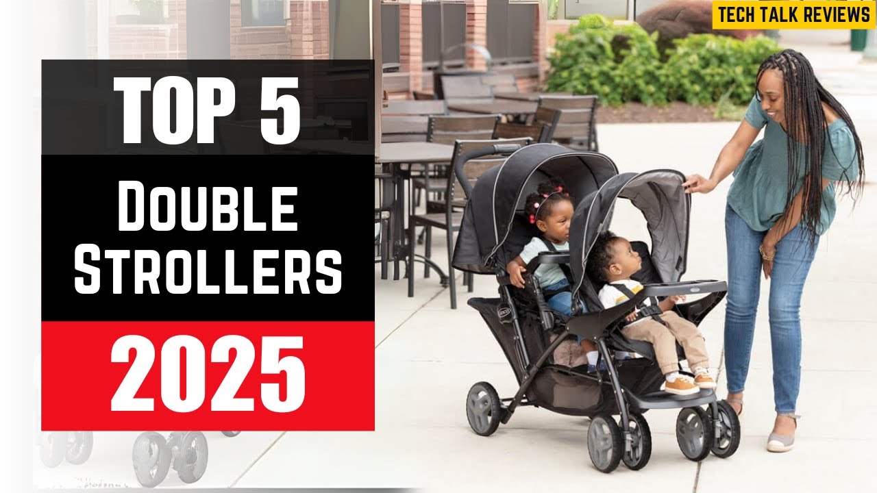 Top 5 Double Strollers for Travel & Flying in 2025!