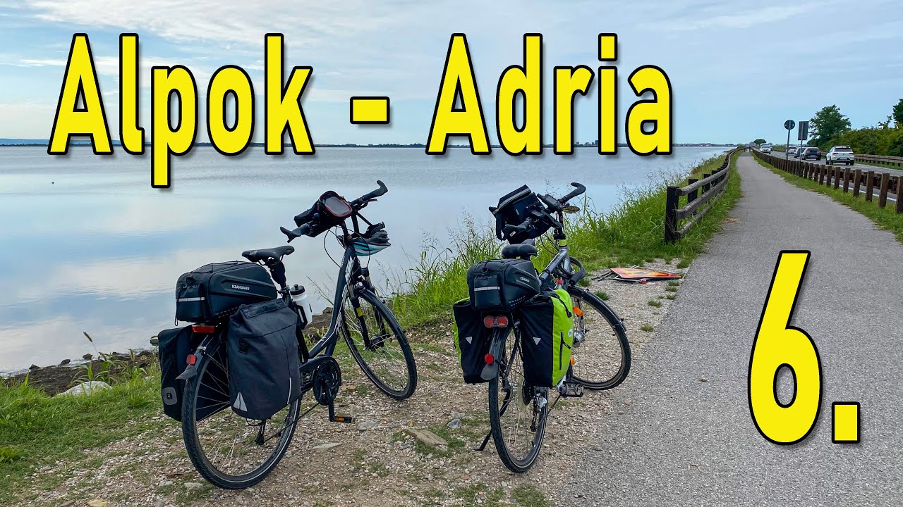 Alpok-Adria 6. Kerékpáros túrafilm. Trieszt-Koper