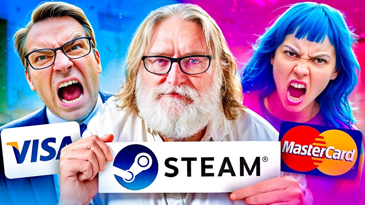 Valve ПРОГНУЛАСЬ под феминисток (Visa и Mastercard убивают Steam)