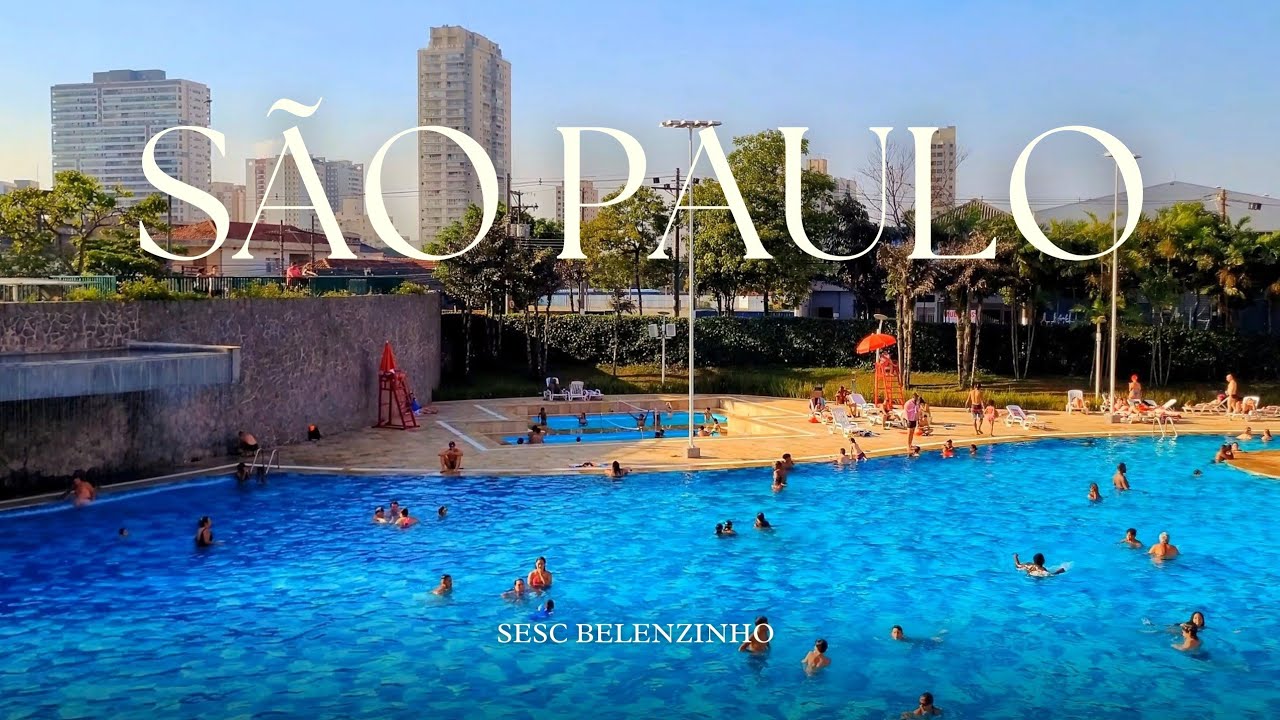 Sesc Belenzinho - S&atilde;o Paulo 4K