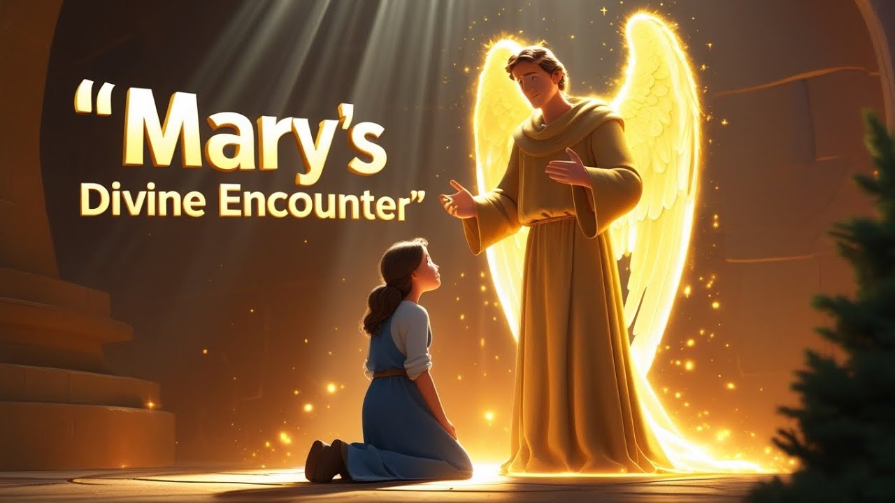 Mary’s Divine Encounter | Animated Bible Story 
