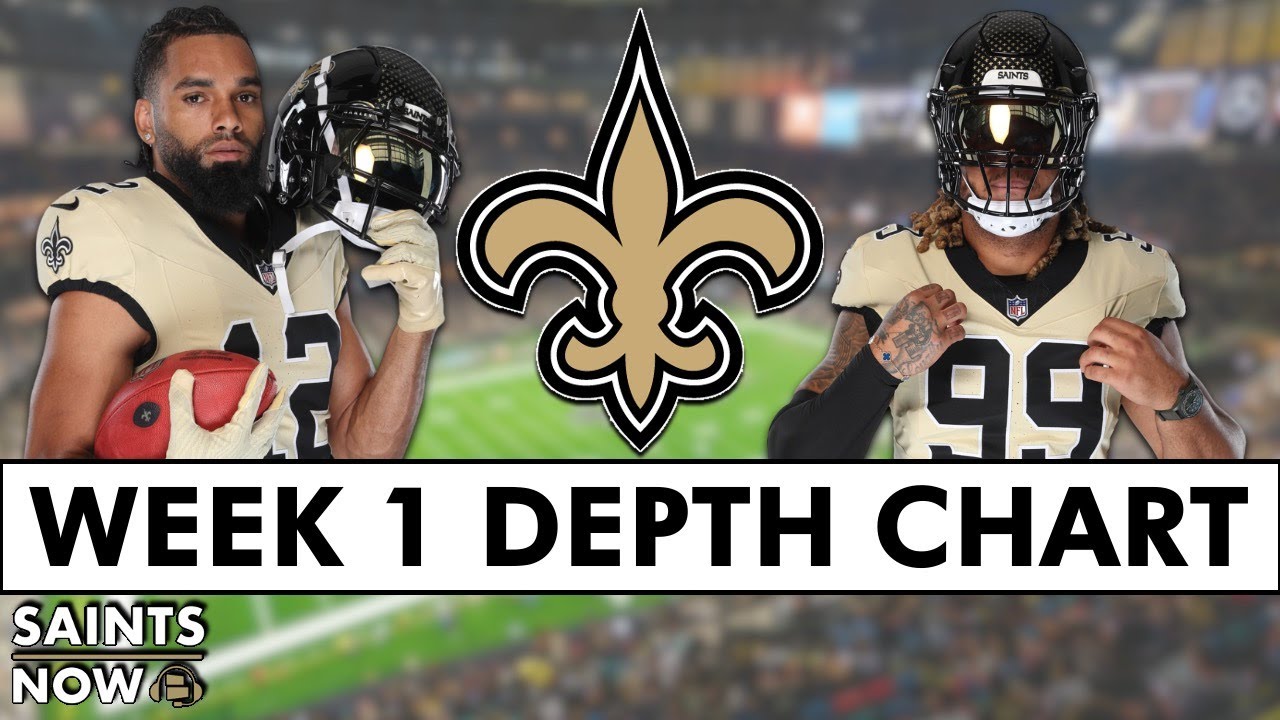 Saints Release OFFICIAL Depth Chart Before 2025 Week 1 | SURPRISING Depth Chart Takeaways & Reaction