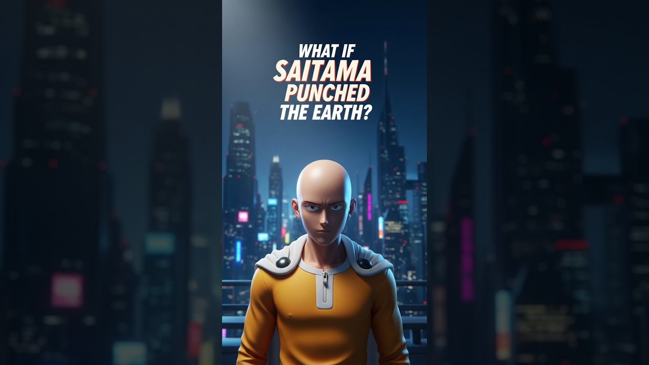 What If Saitama Punched the Earth? 🌍💥 One Punch Could Destroy Everything!