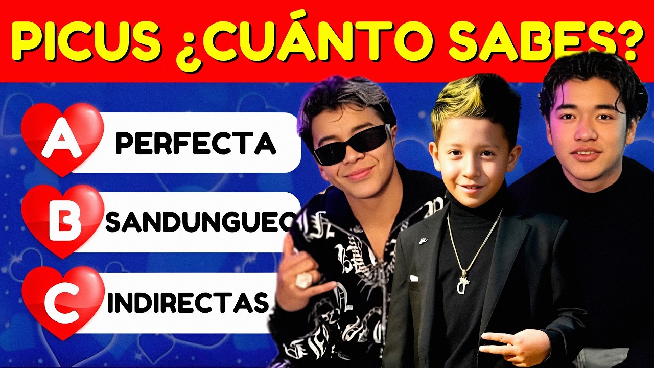 ¿PICUS es el nuevo fenómeno infantil?😍💖 ¡Haz este reto musical!🎤🎶