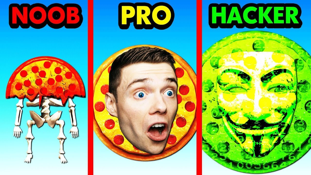PIZZERO NOOB vs PRO vs HACKER
