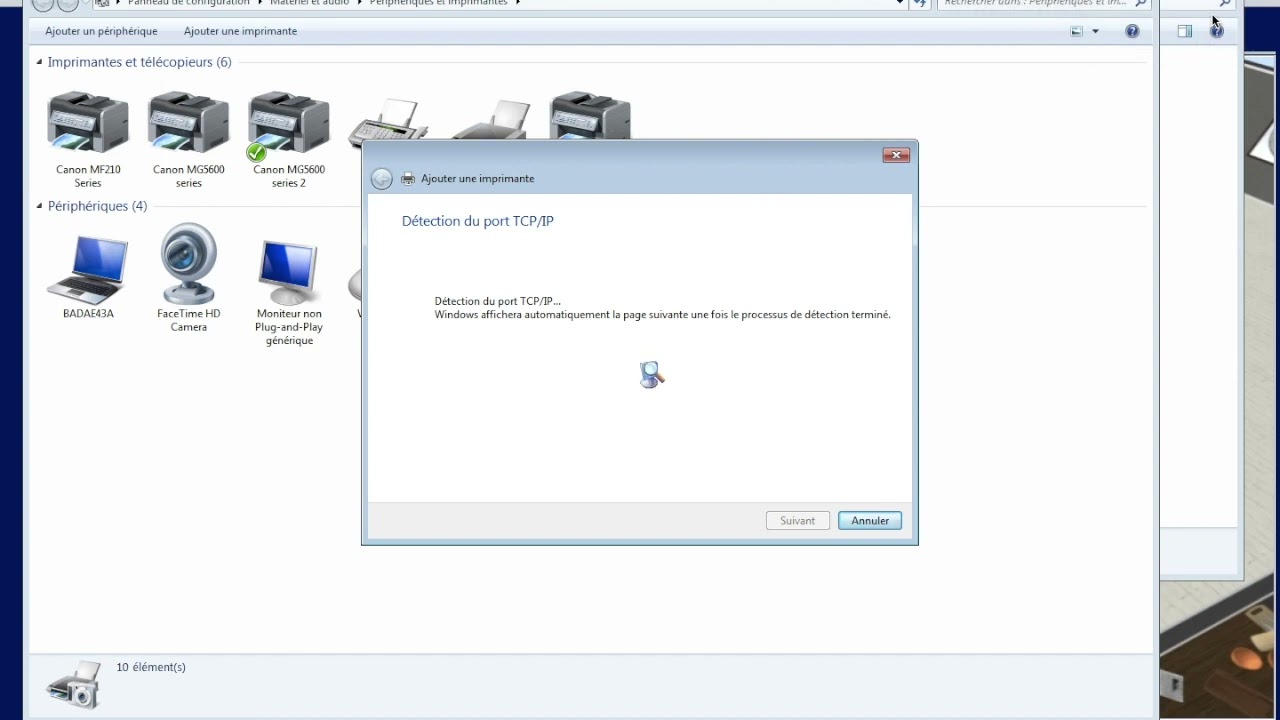Installation Imprimante sous Reseau