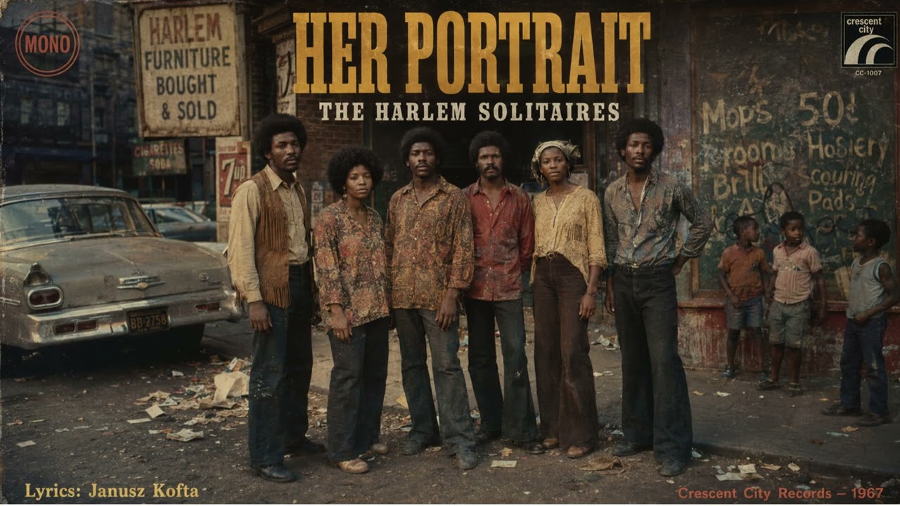 Her portrait #poland  #TheHarlemSolitaires #SoulMusic #FunkMusic #JamesBrownStyle #OperaMeetsFunk