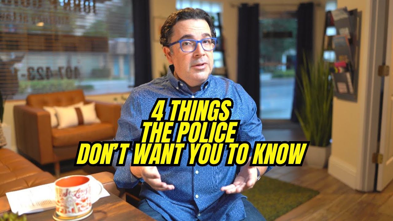 4 Things the Police Don't Want You to Know