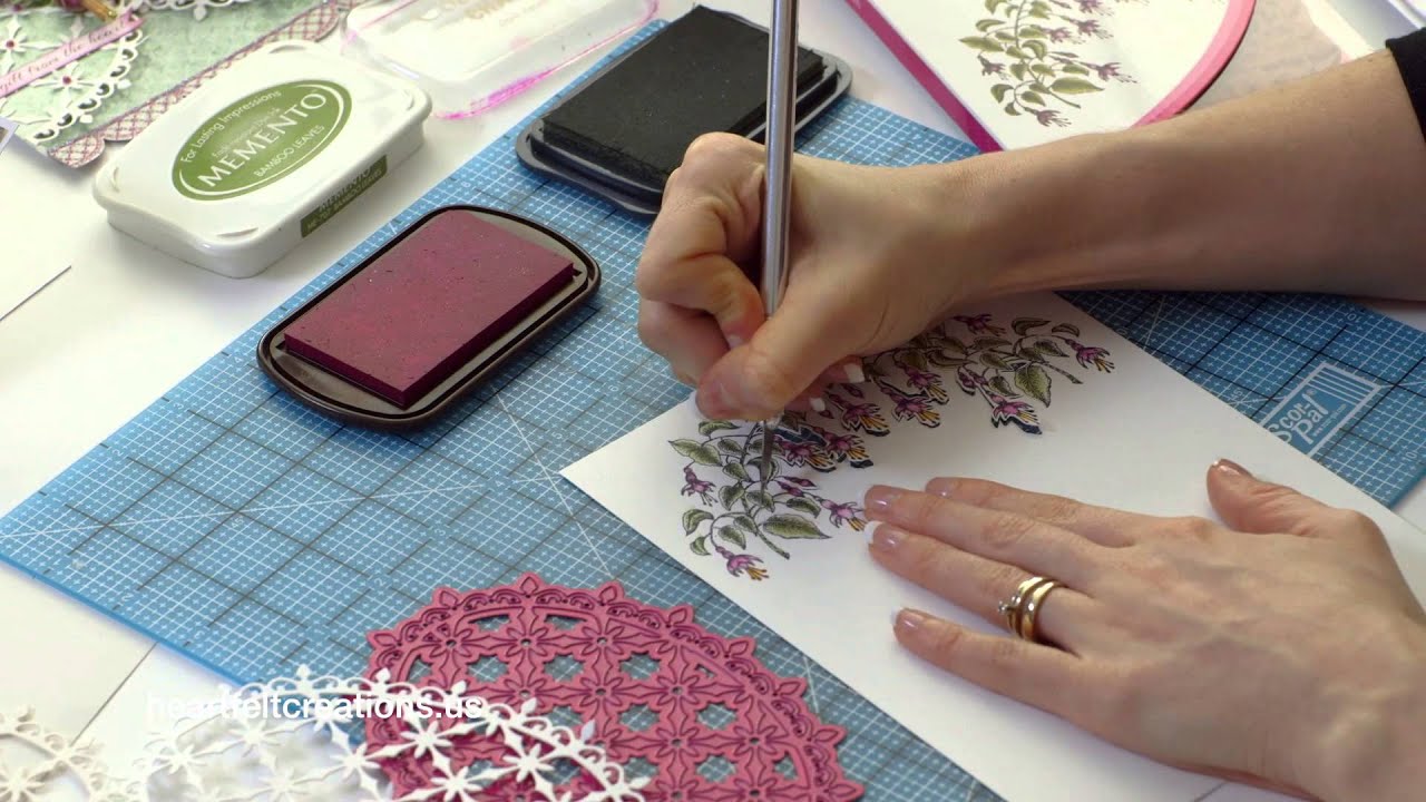 Create Dimension and Detail with Intricate Dies and Background Stamps