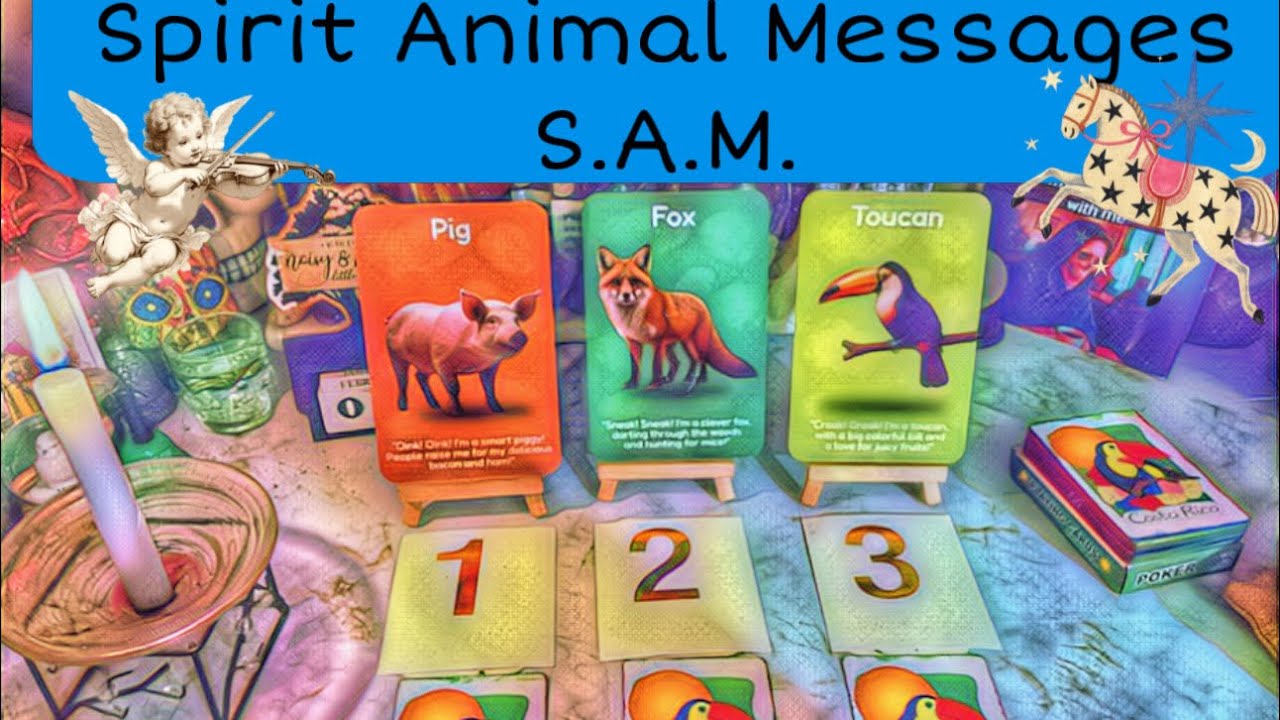 Pick a card Spirit Animal Messages S.A.M. 