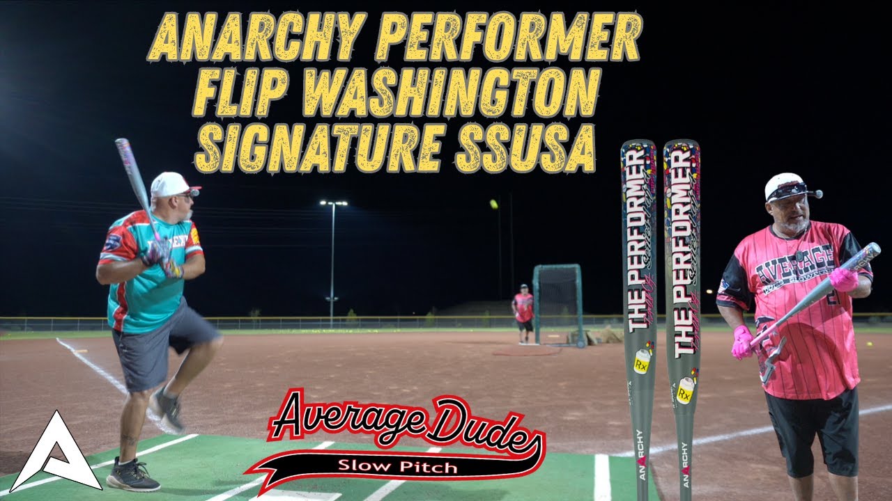 Anarchy Performer Flip Washington Signature | SSUSA Slowpitch Bat Review