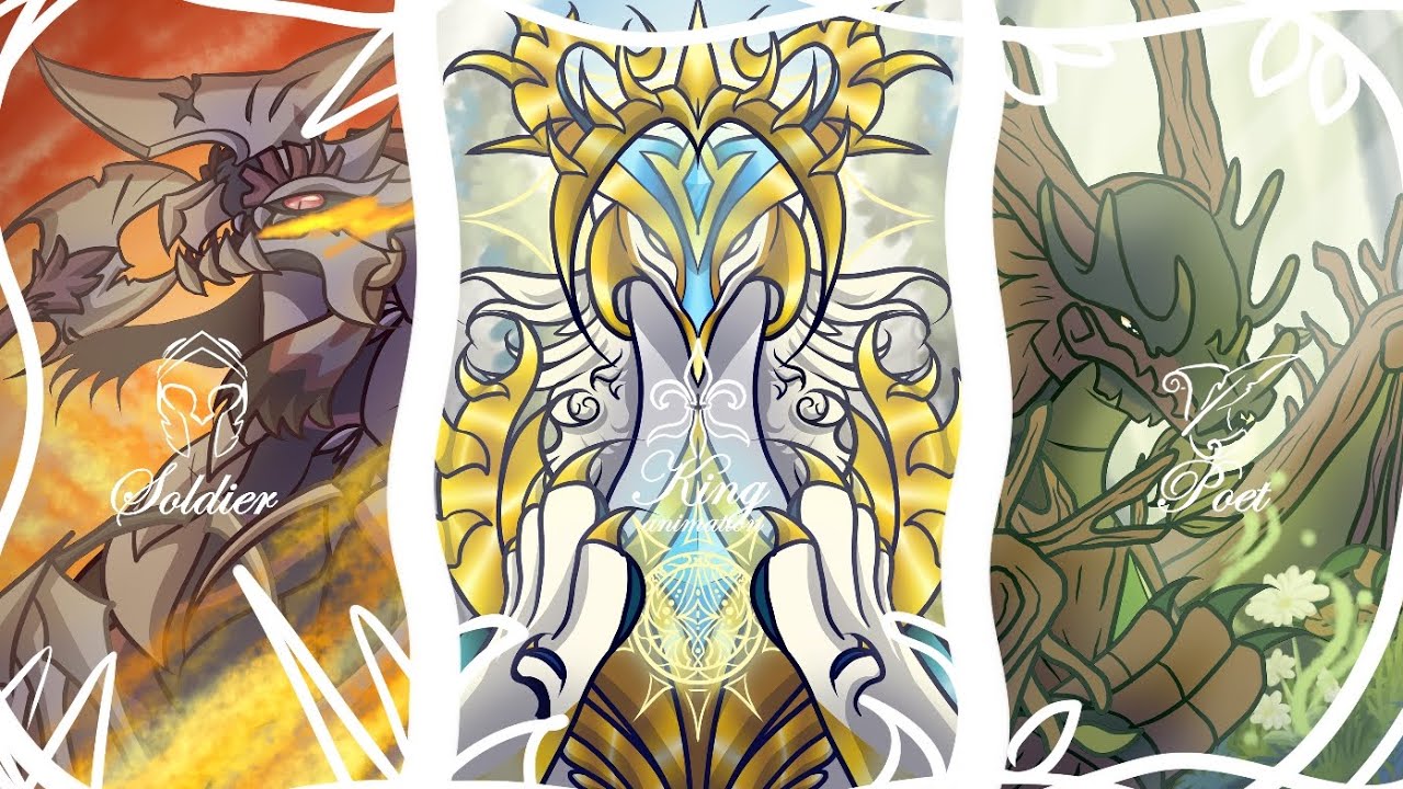 Soldier ⚔️, Poet 🖋️ and King 👑 | Animation | Dragon Adventures