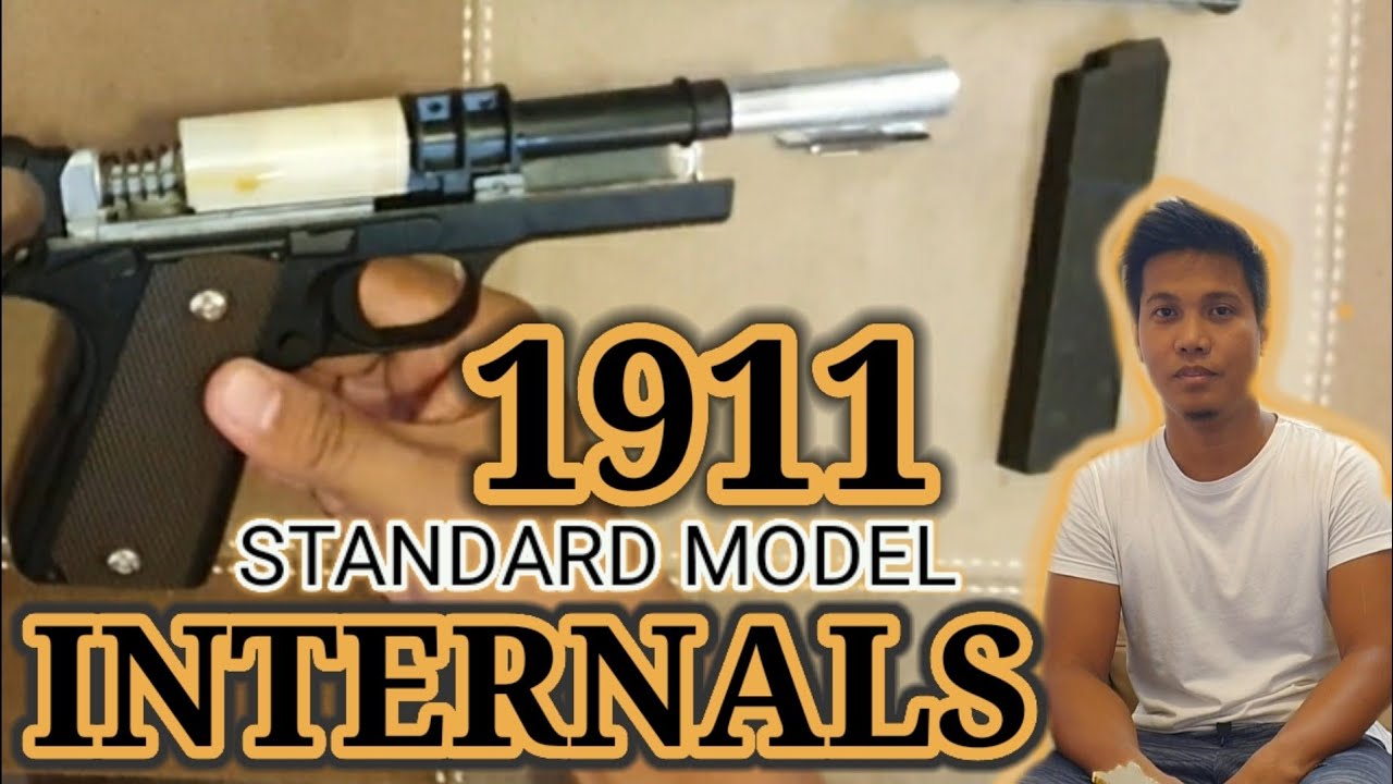 #BOK JAYSON NO.34| 1911 Standard Model Airsoft Springtype Internals