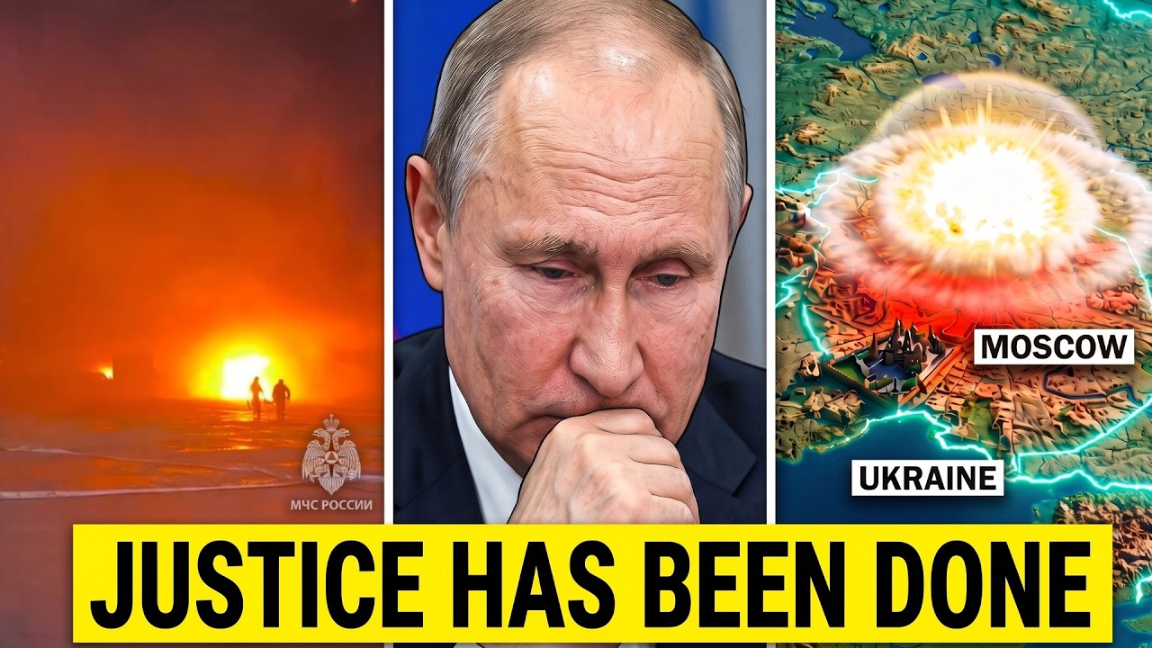 ST. PETERSBURG IN FLAMES as Putin Admits 