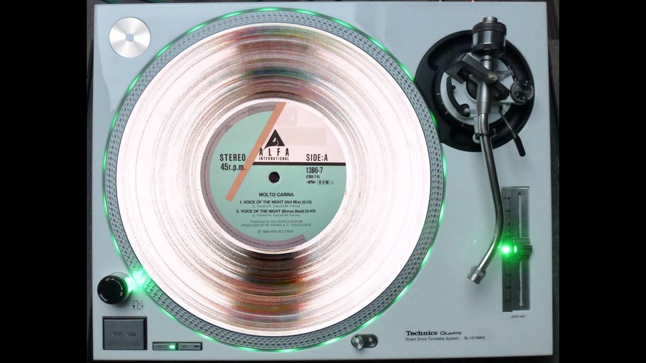 MOLTO CARINA - VOICE OF THE NIGHT (HOT MIX) (℗1988)