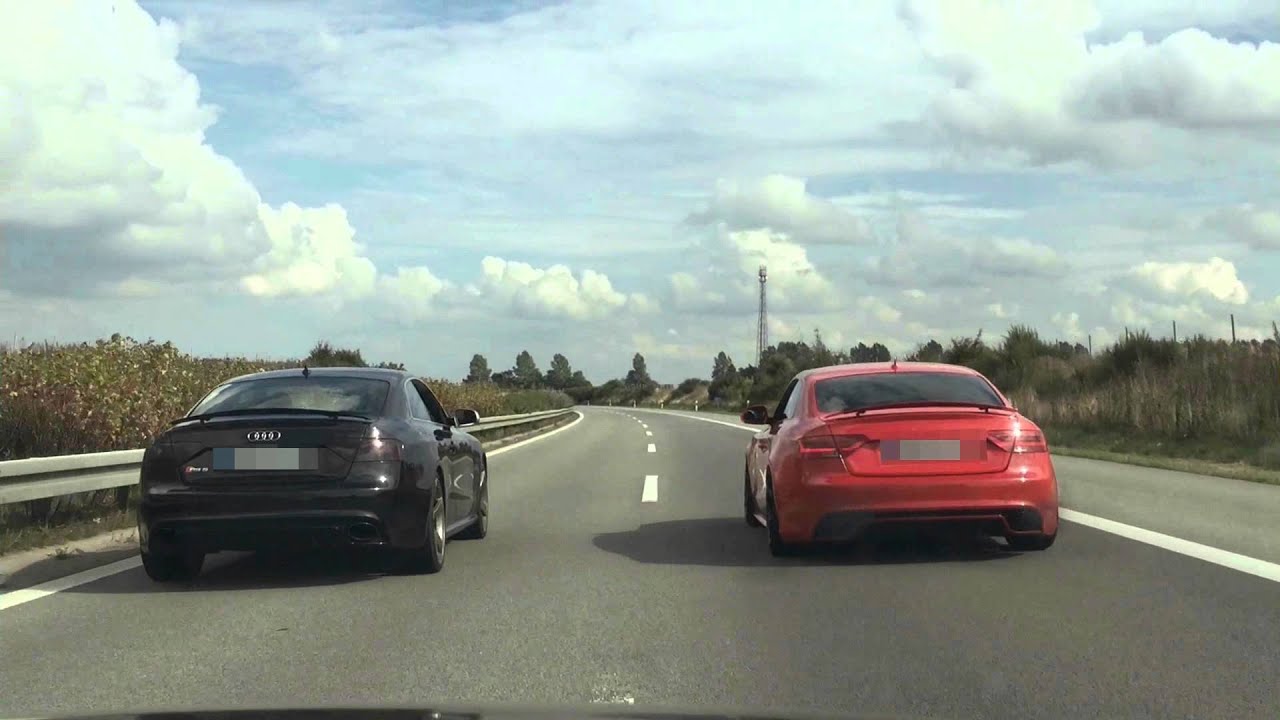 Audi RS5 4,2 V8 443,4 Ps / 465,0 Nm vs. Audi A5 3,0 TDi 422,1 Ps / 869,4 Nm (BROO Performance)