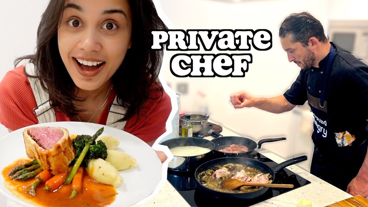 private chef cooks all my meals for a week