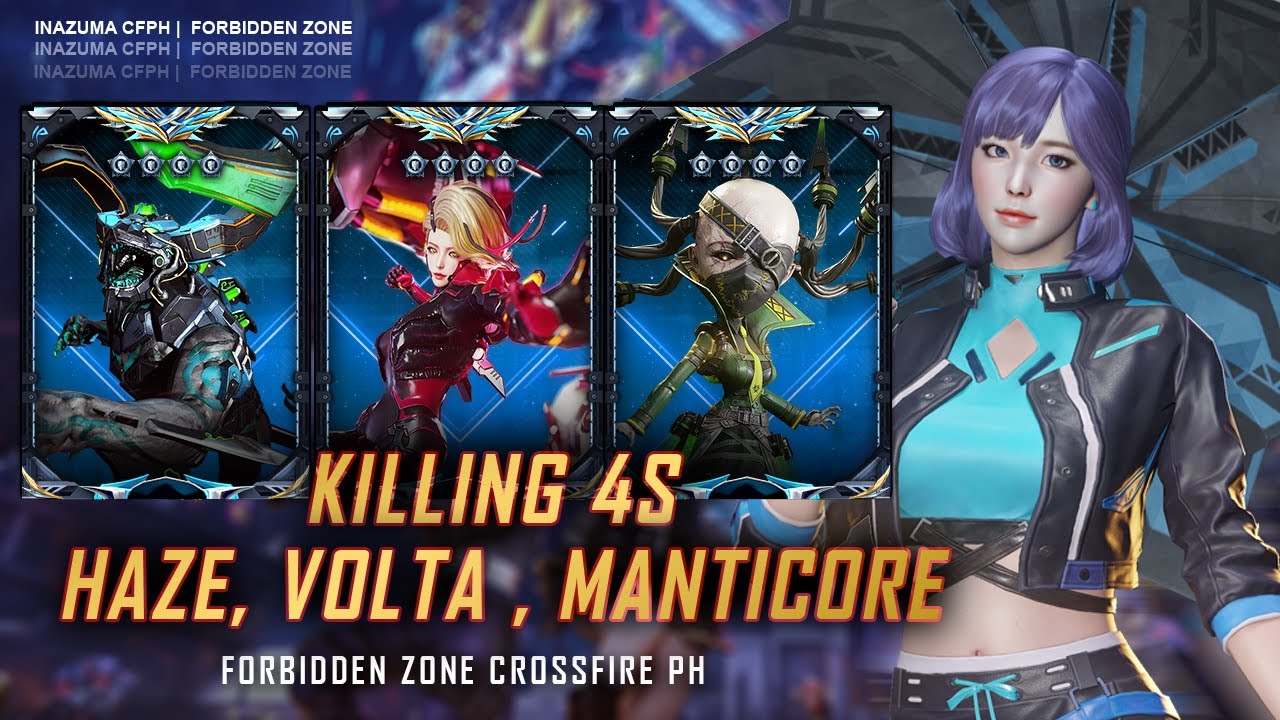 Crossfire PH : Defeating 4 Star Volta, Dr Haze, & Hyper Manticore Forbidden Zone