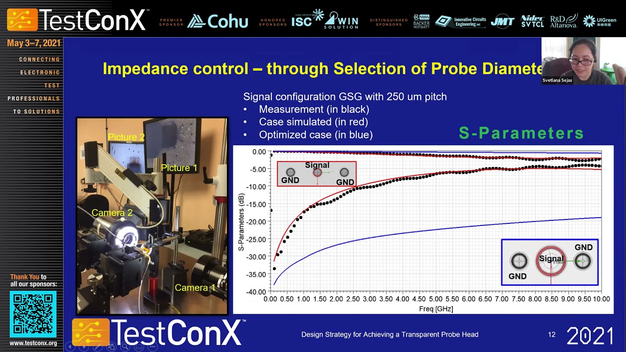 TestConX 2021 - Svetlana Sejas: Design Strategy for Achieving a Transparent Probe-Head