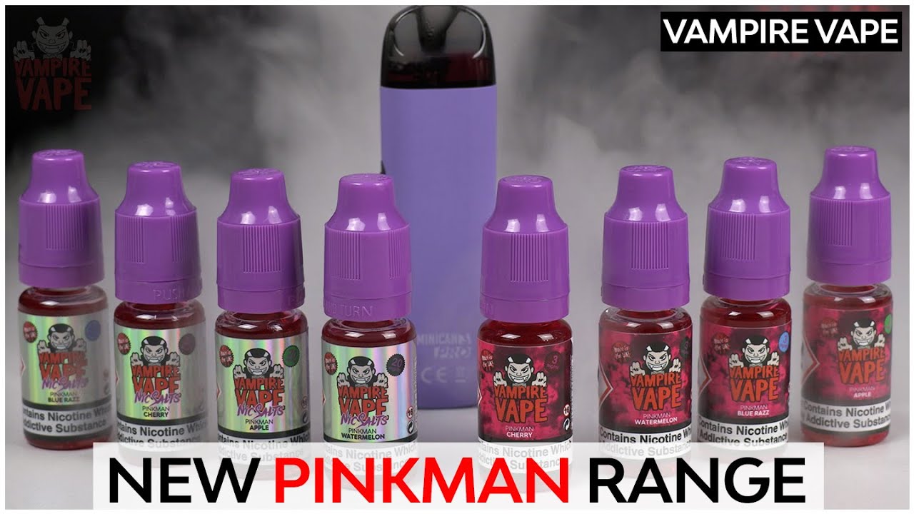 New Pinkman Vape Juice Range 2025