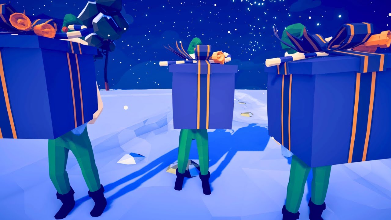 TABS | Me VS 3 Present Elves (+ Custom Units)