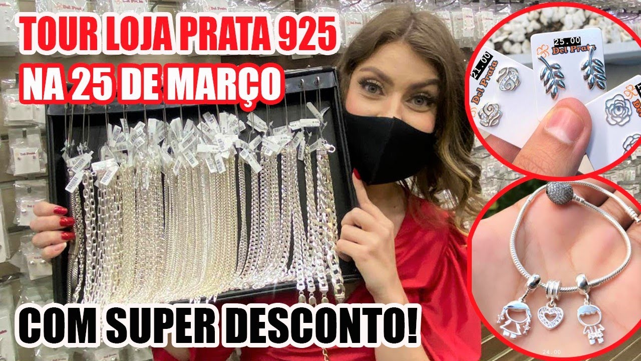 25 DE MARÇO - A MELHOR LOJA DE PRATA 925 DA 25 DE MARÇO - COM CUPOM DE DESCONTO
