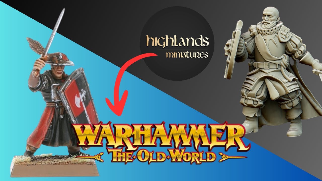 How To Scale Down Highlands Miniatures For Warhammer The Old World