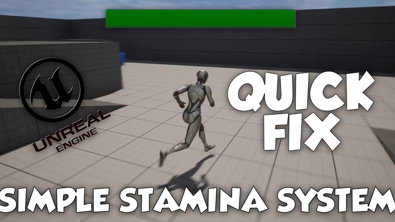 Stamina System Quick Fix | Tutorial | Part 2 | Unreal Engine 5
