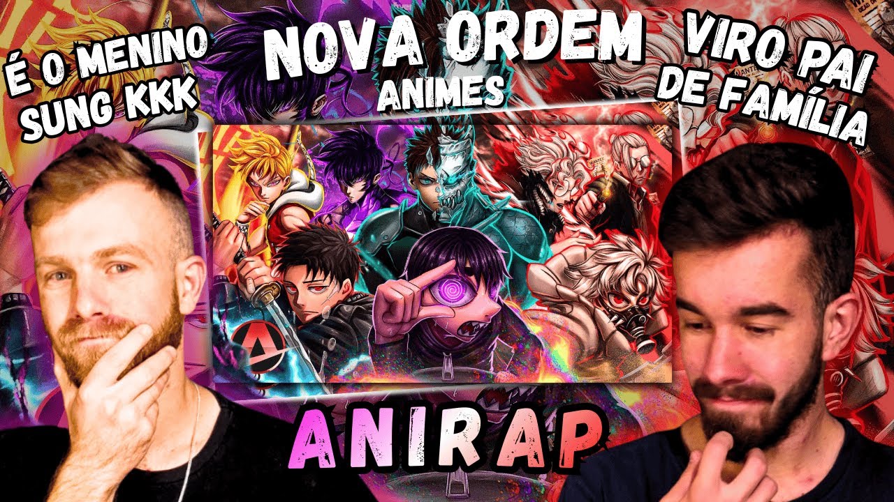 ♪ Nova Ordem (Animes) | AniRap | REACT