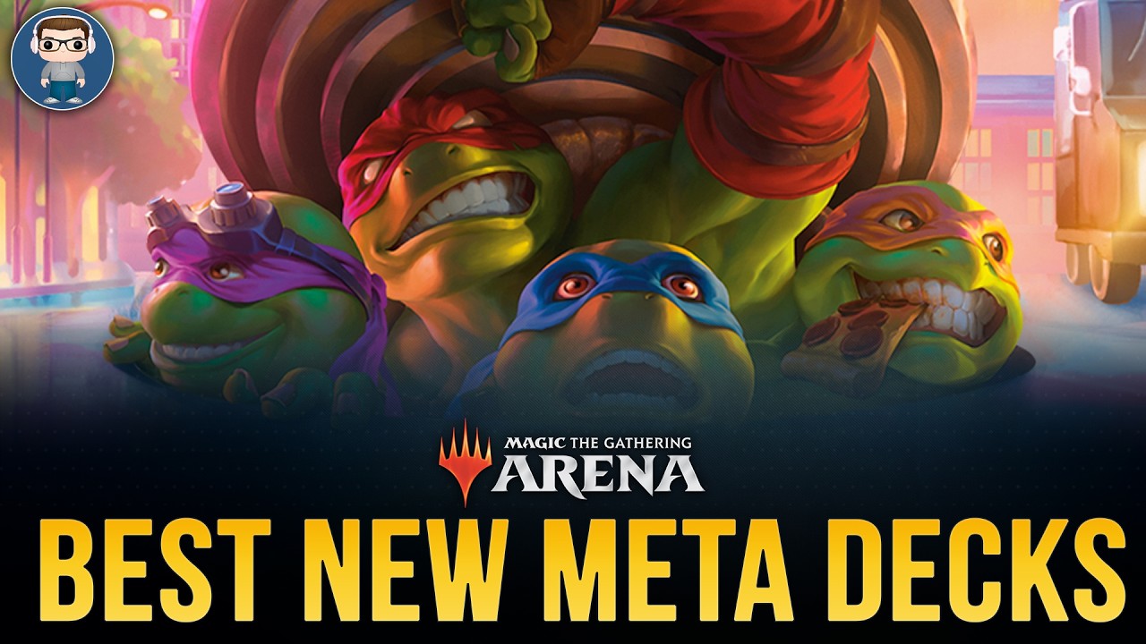 Лучшие новые мета-колоды для стандартного формата MTG Arena по мотивам TMNT!