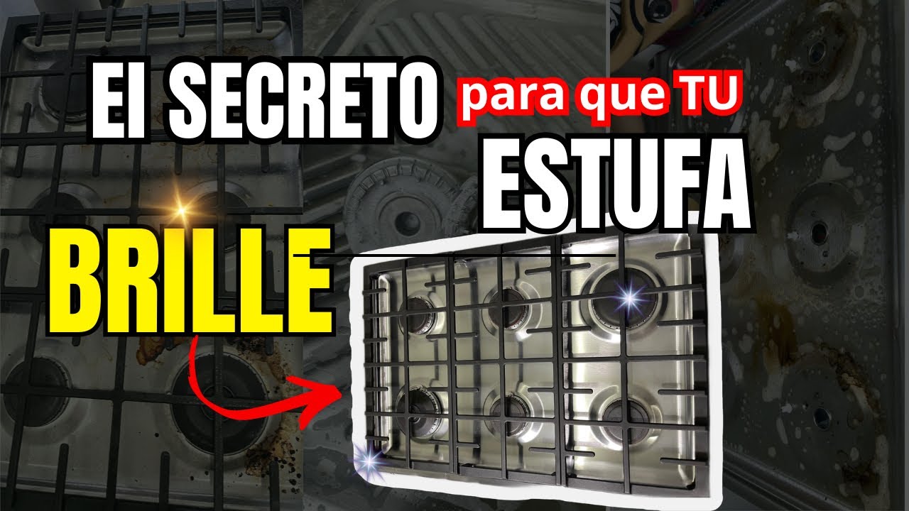 El SECRETO para que Tú ESTUFA BRILE (paso a paso)