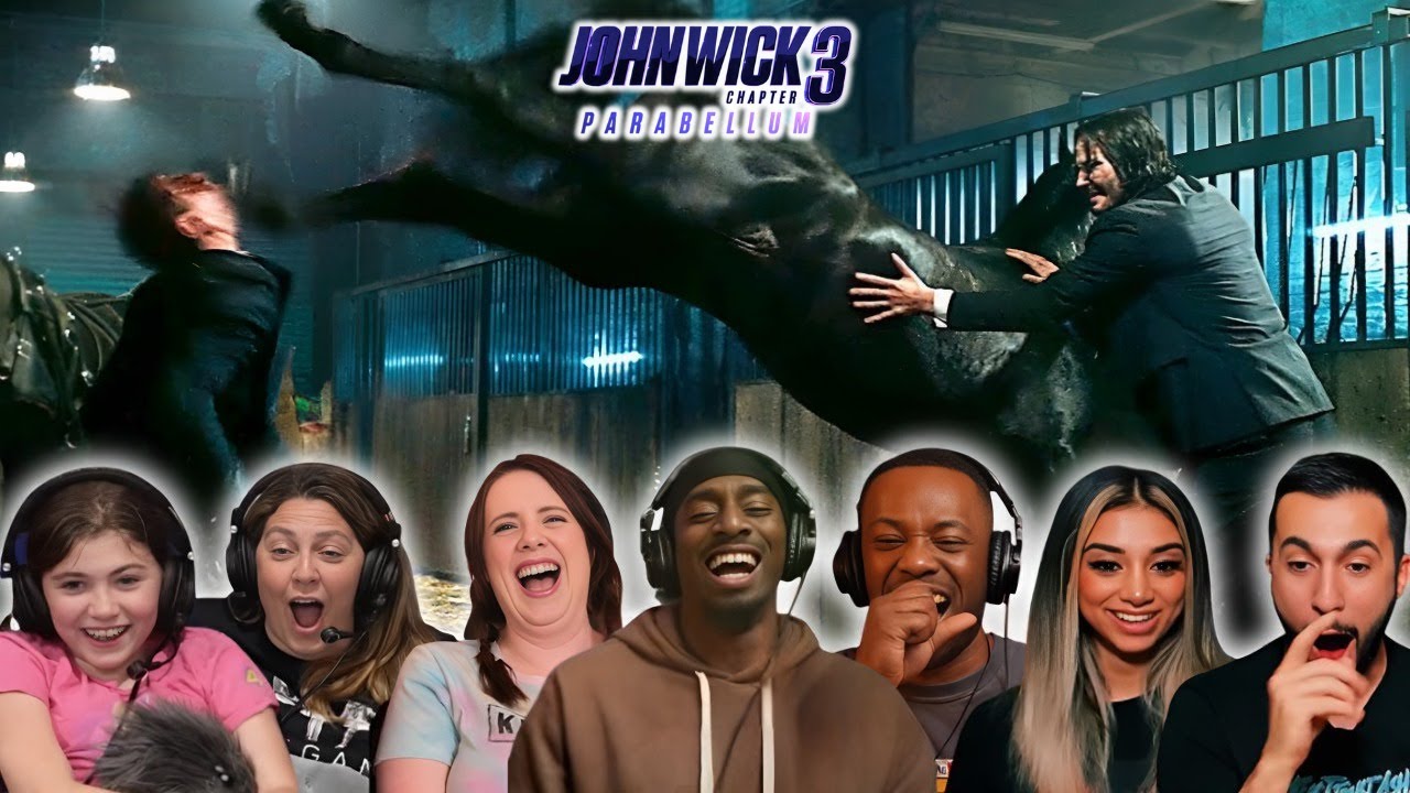 BEST Reaction to ''JOHN WICK USES HORSES AS WEAPONS'' in​​ John Wick: Chapter 3