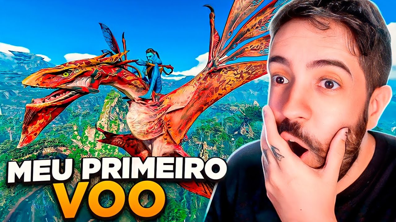 AVATAR - MEU PRIMEIRO VOO 🥹