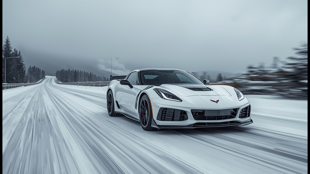 Corvette ZR1 vs Snow Highway ❄️ | Forza Horizon 4