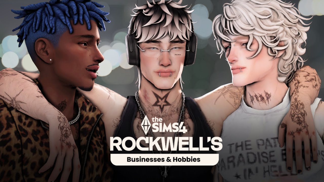 GAY POLY SIMS FOR PRIDE MONTH?? 😁 | The Sims 4 Businesses & Hobbies