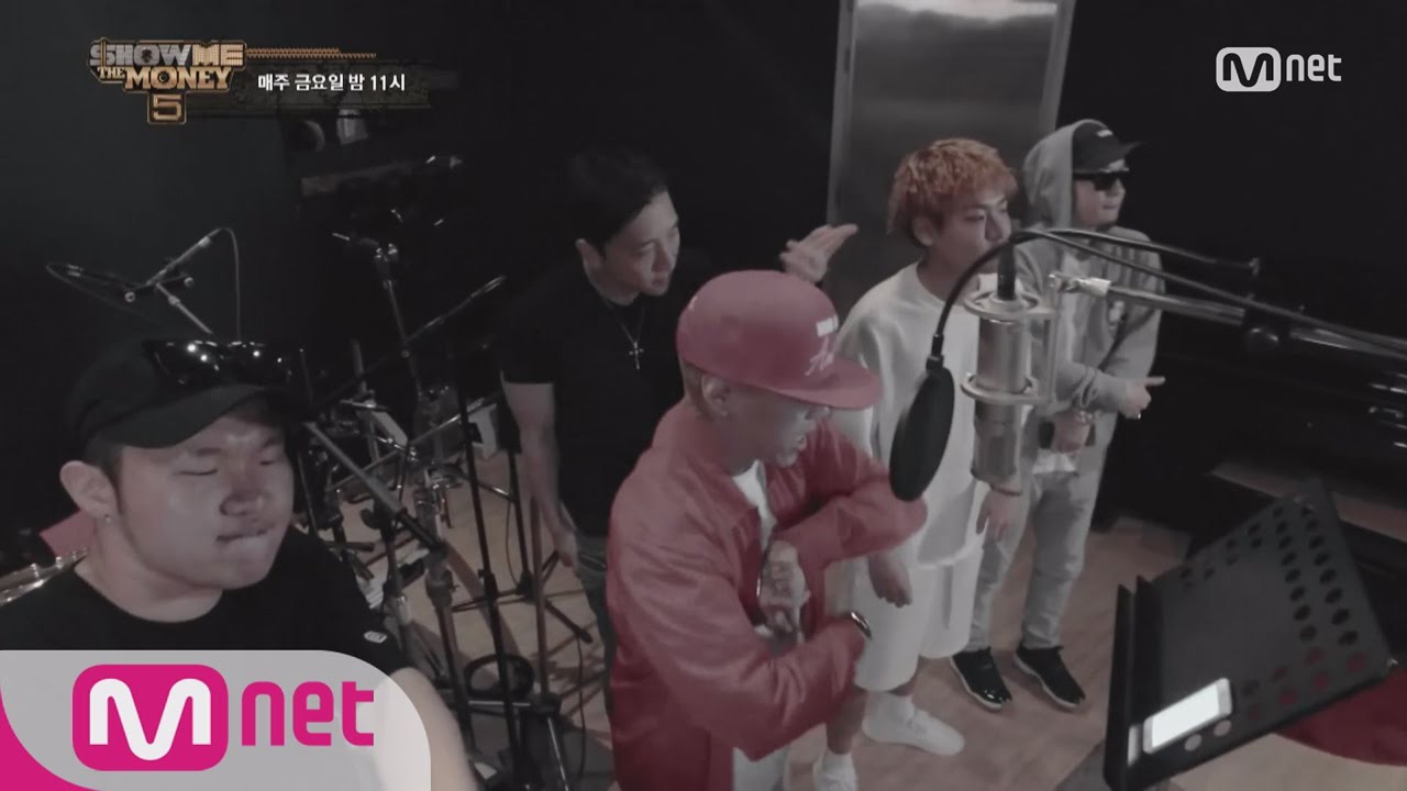 [SMTM5/MV] ′공중도덕(feat.도끼&더콰이엇)′ - 슈퍼비, 면도, 플로우식 (Team 도끼&더콰이엇) 160617 EP.6