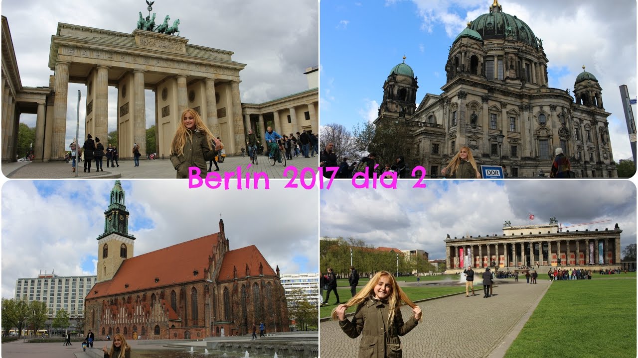 Vlog Berlín Día 2: Se cae al río + Puerta de Brandenburgo + edificios emblemáticos - Silvia Sánchez