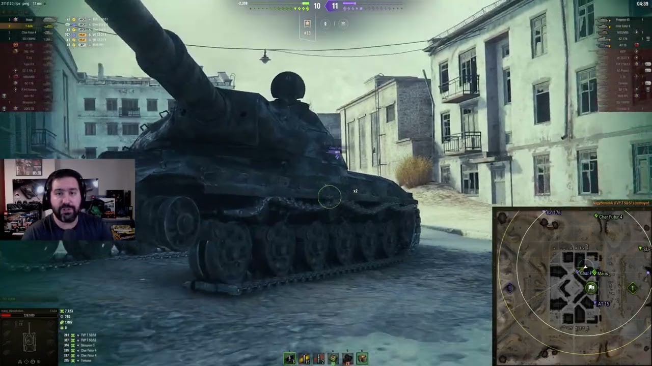 WN8'ini Seven Defansa Gelsin Diye Ağlayan T-62A