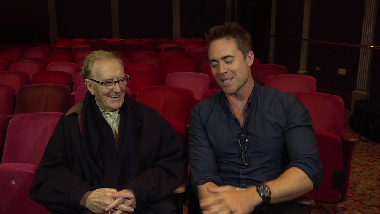 Robert Hardy & James Murray at the Theatre Royal Winchester