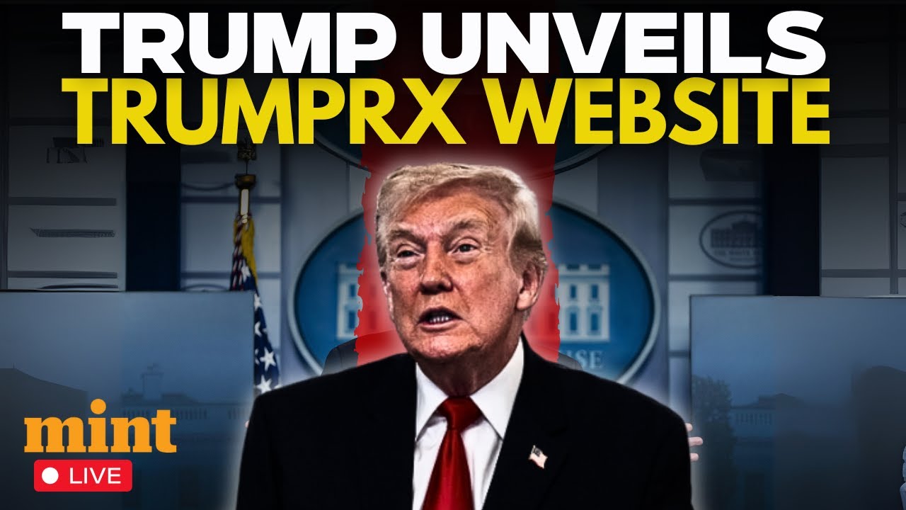 Trump LIVE: Trump Unveils TrumpRx.gov, Website Offering Discounted Prescription Drugs | US News LIVE