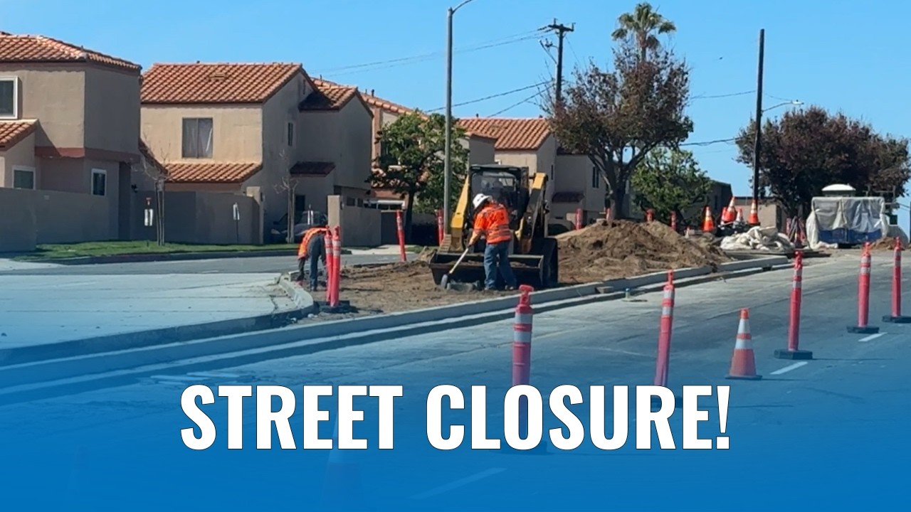 Weekend Street Closure Upcoming!